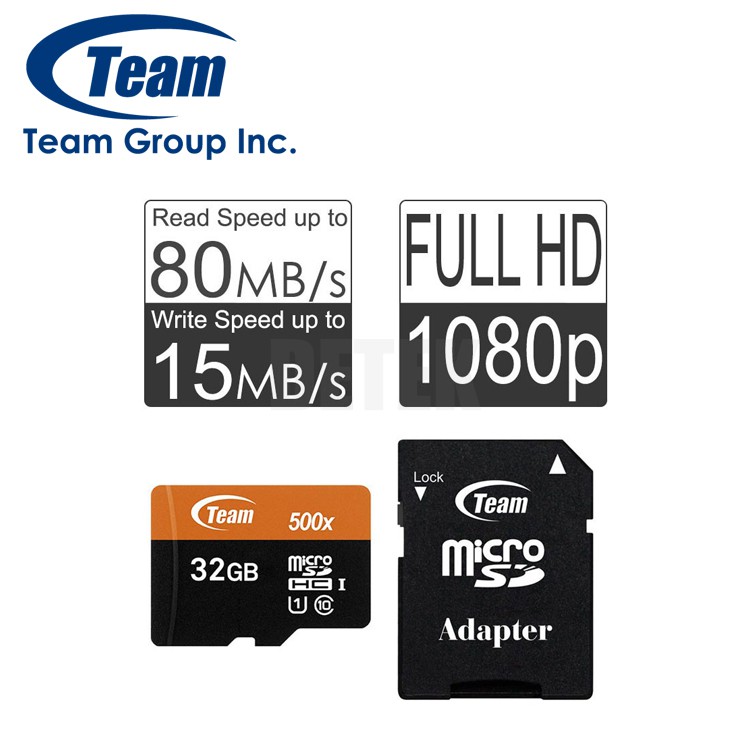 Thẻ nhớ 32GB Team Micro SD Class10 chính hãng phân phối