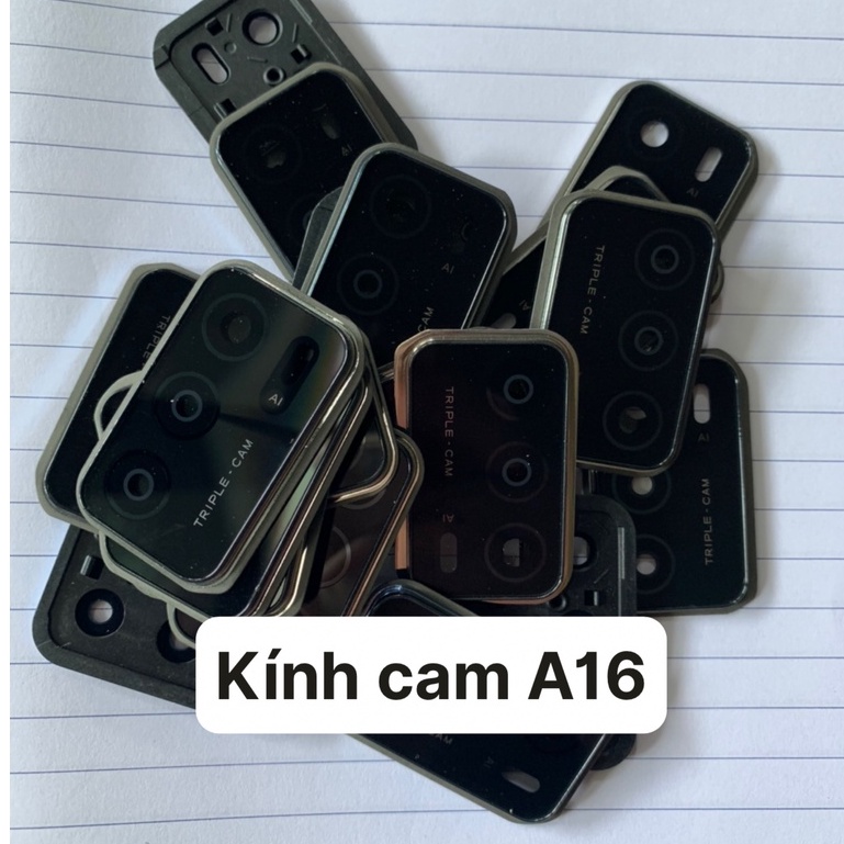 Kính camera sau điện thoại oppo A16 kính liền vành / Kính camera không vành / kính rời
