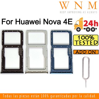 Dành Cho Huawei Nova 4E Sim Khay Đựng Thẻ Cho Huawei Nova4e Sim Khe Cắm Thẻ Chủ Đầu Đọc SD Khe Cắm Adapter Thay Thế Một Phần