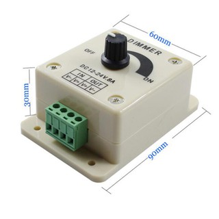 Công tắc điều chỉnh độ sáng mờ đèn led 12V-24V 8A
