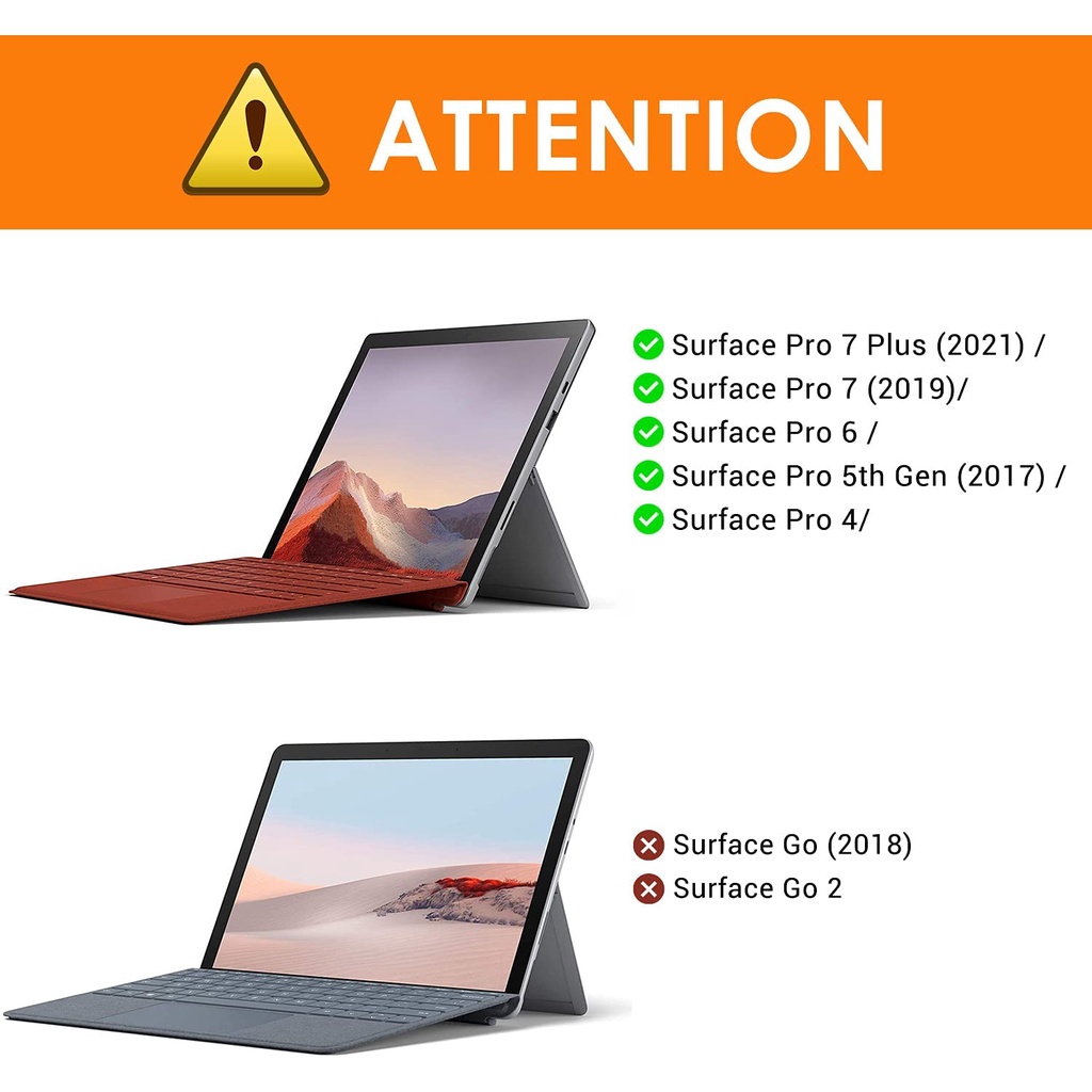 Miếng Dán Bảo Vệ Màn Hình Bằng Giấy Phản Quang Cho Microsoft Surface Pro 7 plus / Pro 7 / Pro 6 / Pro 5 / Pro 4 / Pro LTE
