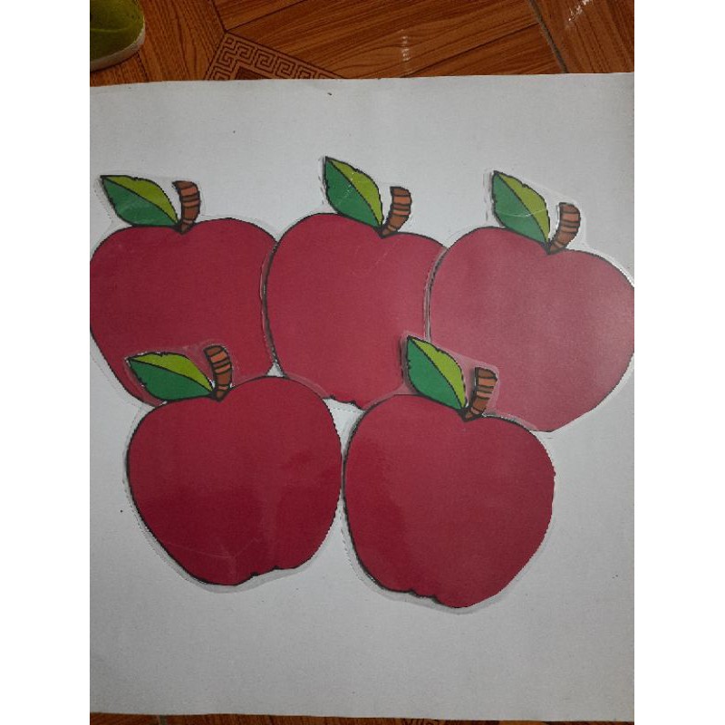 set táo5 quả có nam châm