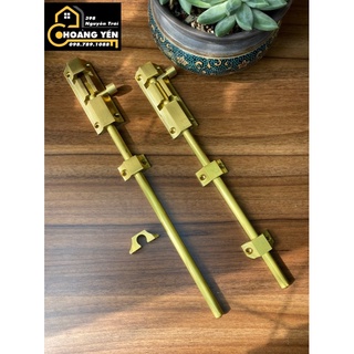 Chốt cửa bằng đồng dài 30cm, chốt cổng bằng đồng - thang