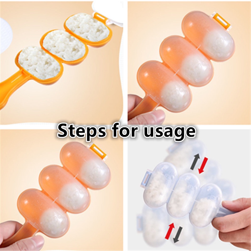 Khuôn Làm Cơm Nắm Hình Cầu Nhỏ Tiện Dụng