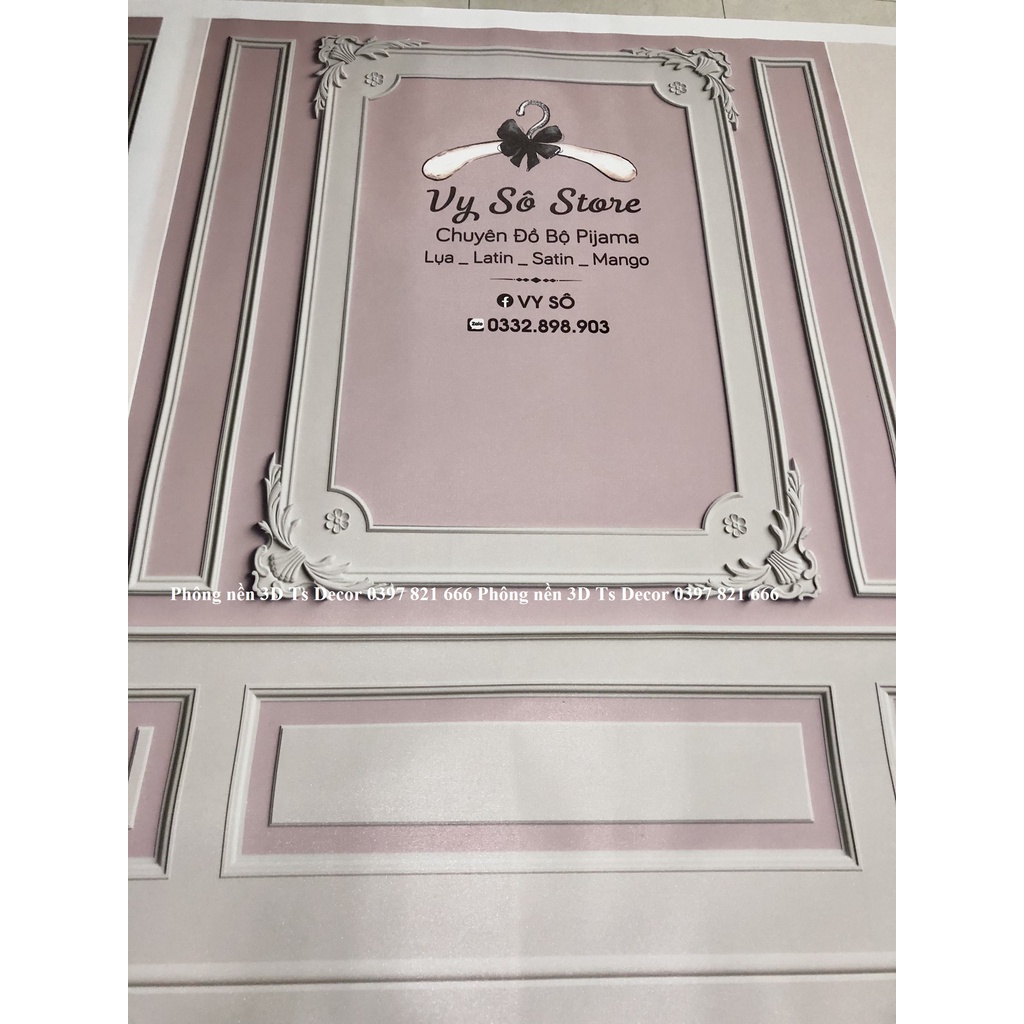 Phông Nền Chụp Ảnh và Livestream Màu Tím 3D 5D Cao Cấp