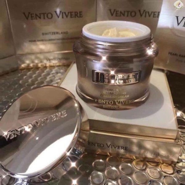 Kem Ngọc Trai Vento Vivere Pearl Rare Thuỵ Sĩ 50ml