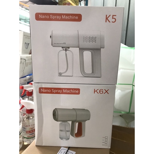 Súng xịt khuẩn nano k5, k6x