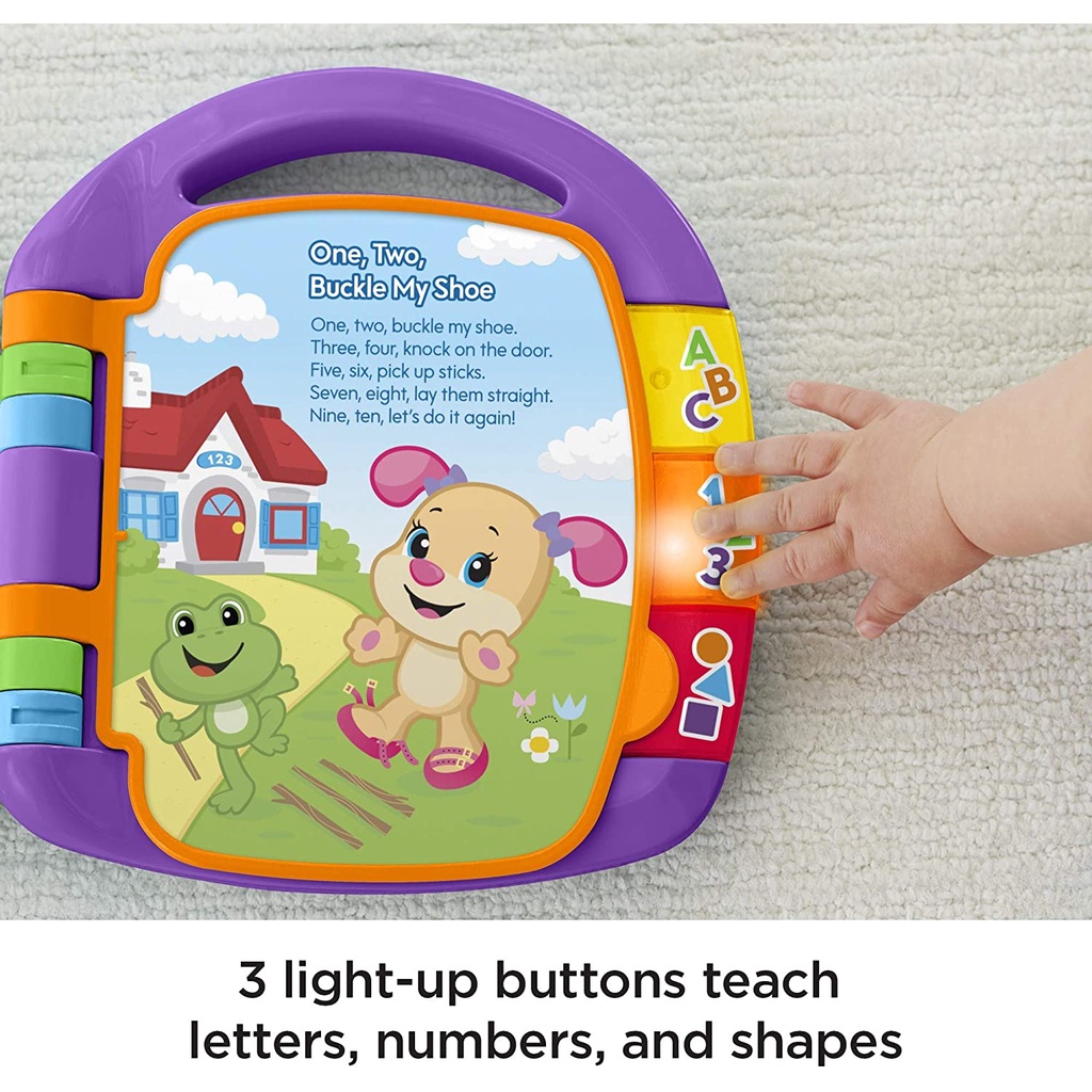 Đồ Chơi Sách Âm Nhạc Fisher Price Laugh &amp; Learn Storybook Rhymes