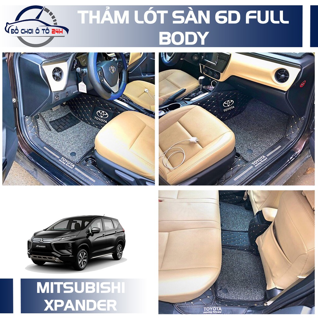 Thảm lót sàn ô tô 6D FULL BODY Mitsubishi Xpander