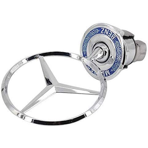 Logo Mercedes Gắn Trang Trí Nắp Capo Cao Cấp