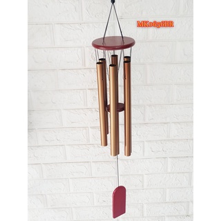 Chuông gió kim loại phong thủy 6 ống MK0656BR