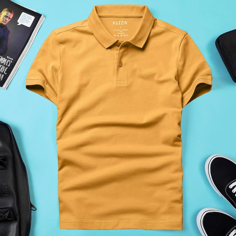 Áo thun nam POLO trơn vải cá sấu cotton cao cấp ngắn tay màu pastel cực sang trọng lịch lãm !