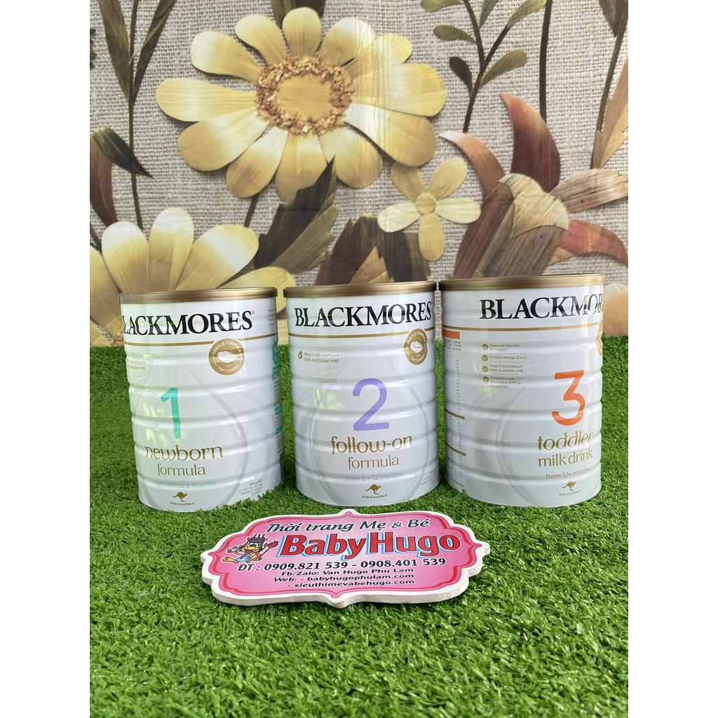 Sữa BlackMores Số 1 2 3 Hàng Nội Địa Úc Lon 900g