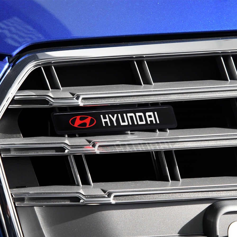 1 Đèn LED Trang Trí Lưới Tản Nhiệt Phía Trước Dành Cho Hyundai Accent Reina Porter Starex Kona Tucson Sta. Phụ Kiện Chuyên Dụng Cho Xe Hơi I20 Veloster