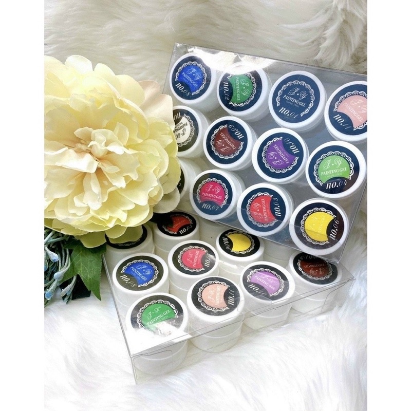 Set 12 mầu gel vẽ (   vẽ nail   )