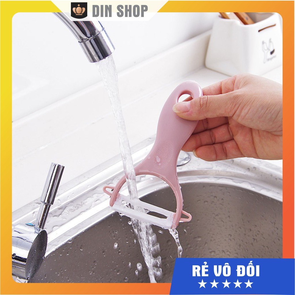 Nạo rau củ quả đa năng ️LƯỠI SỨ CERAMIC️ Nạo cầm lưỡi sứ an toàn tiện dụng dùng gọt hoa quả, củ, nhiều màu sắc