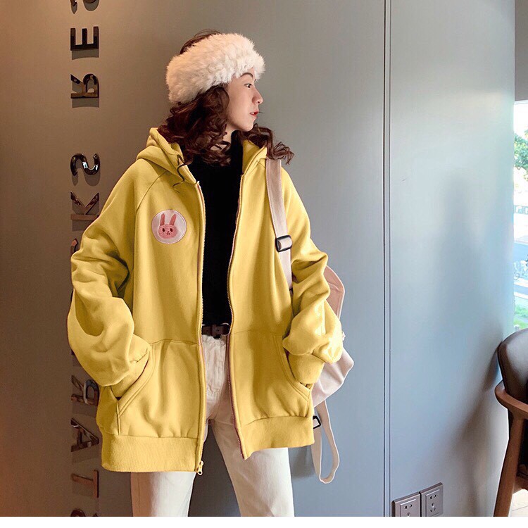 Áo Khoác Hoodie Hình Thỏ Unisex_KN06 | BigBuy360 - bigbuy360.vn