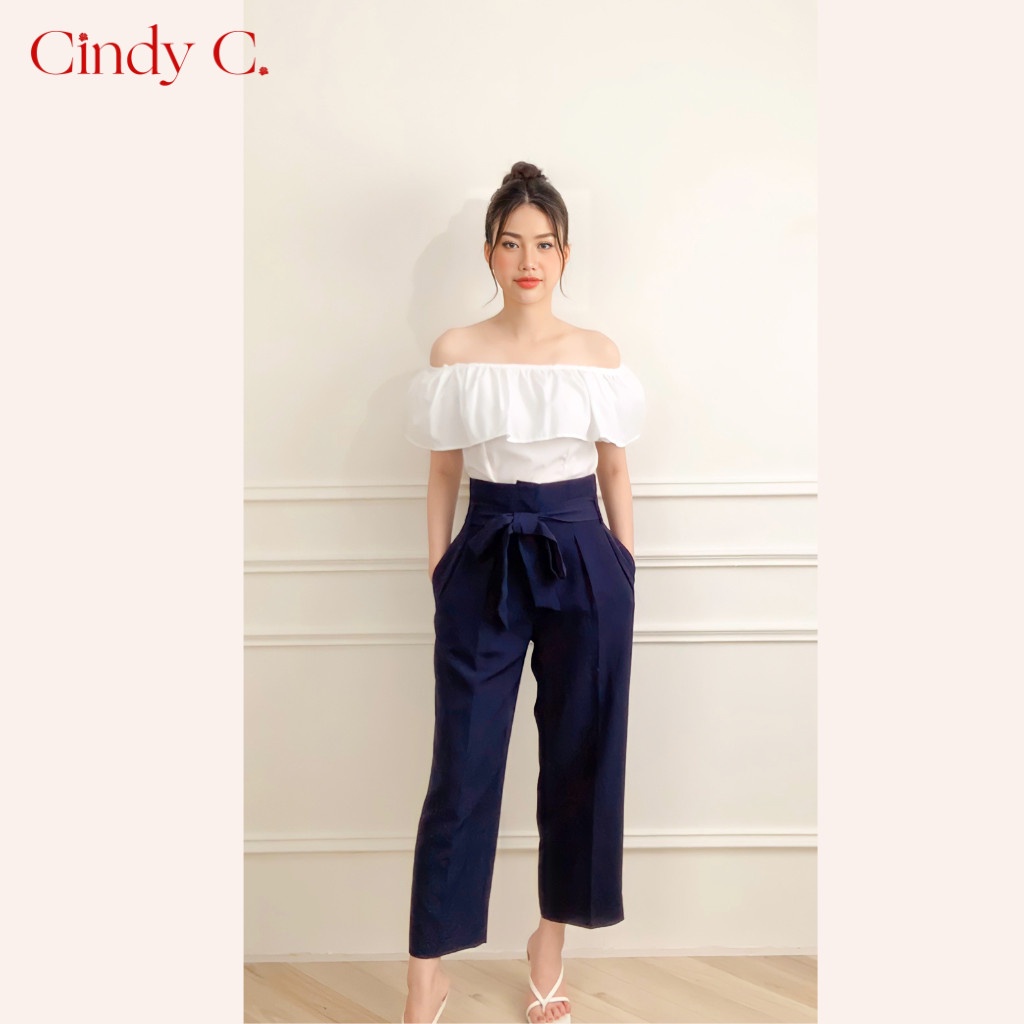 [CINDY 157] Quần Cạp Cao Hack Dáng Emma CINDY C Chất Liệu Tuytsi Thiết Kế Phong Cách Công Sở 532