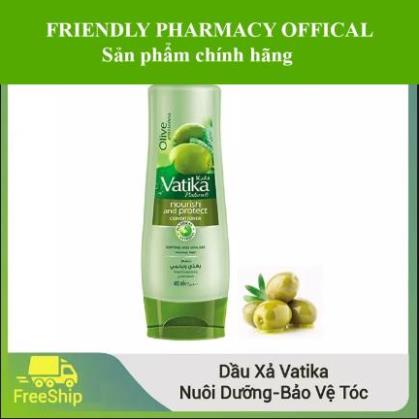 Dầu xả Vatika Naturals Nourish &amp; Protect Conditioner giúp nuôi dưỡng và bảo vệ tóc