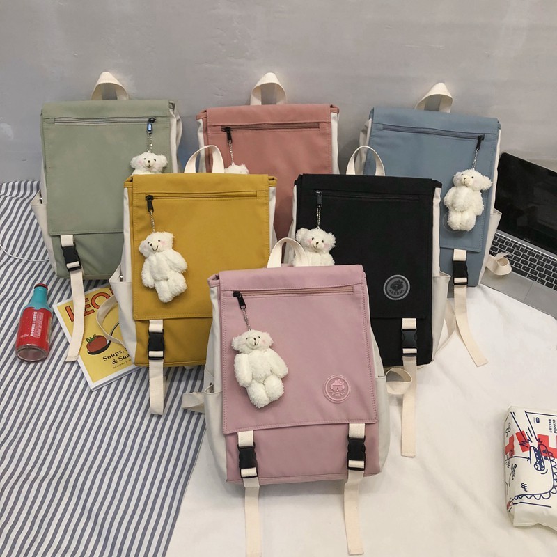 freeship Ba lo thời trang. ba lo đi học unisex chống thấm nước BL29 giá rẻ