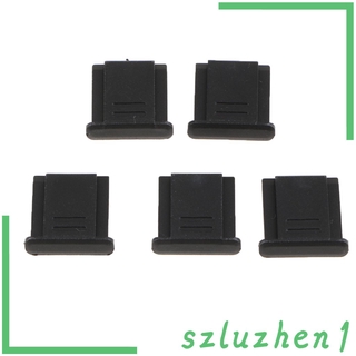 5 Pieces Plastic Hot Shoe Hotshoe Protector Cover Cap for Nikon/Canon/Pentax