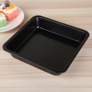 Khuôn vuông đáy liền chống dính đen KT 22.5cm x 5cm
