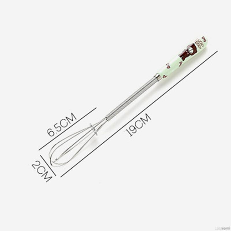 Dụng Cụ Đánh Trứng Cầm Tay Bằng Thép Không Gỉ Tiện Dụng