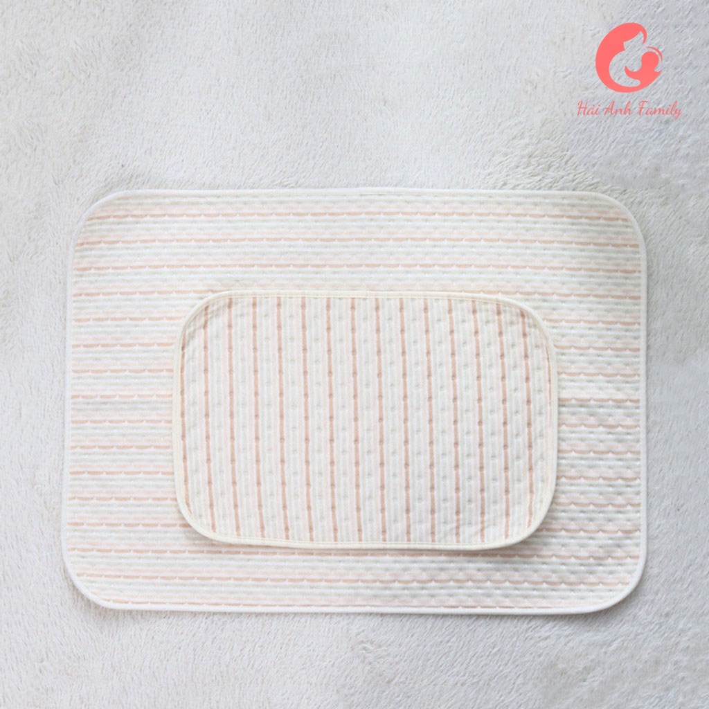 Tấm lót chống thấm cotton hữu cơ tự nhiên 4 lớp, thoáng khí