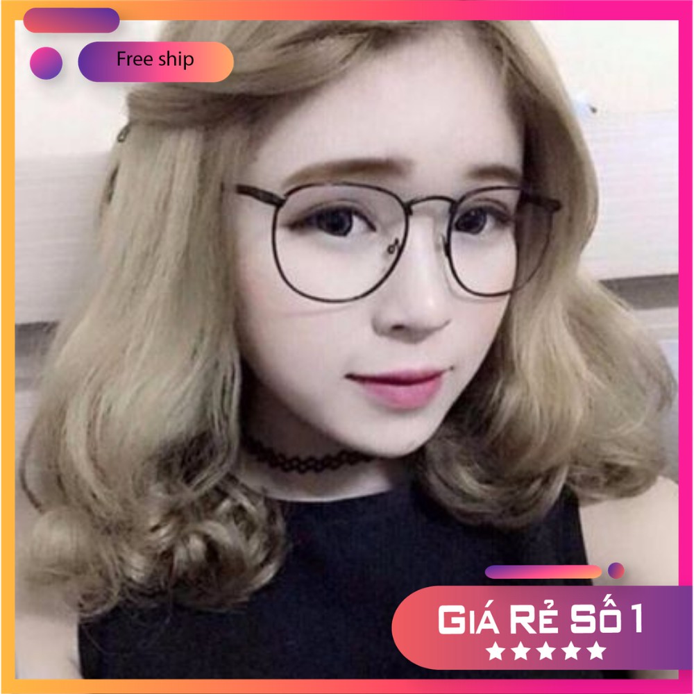 Kính giả cận kiểu đẹp cute cá tính ,💖 Kính mát nam nữ  phụ kiện thời trang phong cách hàn quốc dễ thương mắt Kính ngố
