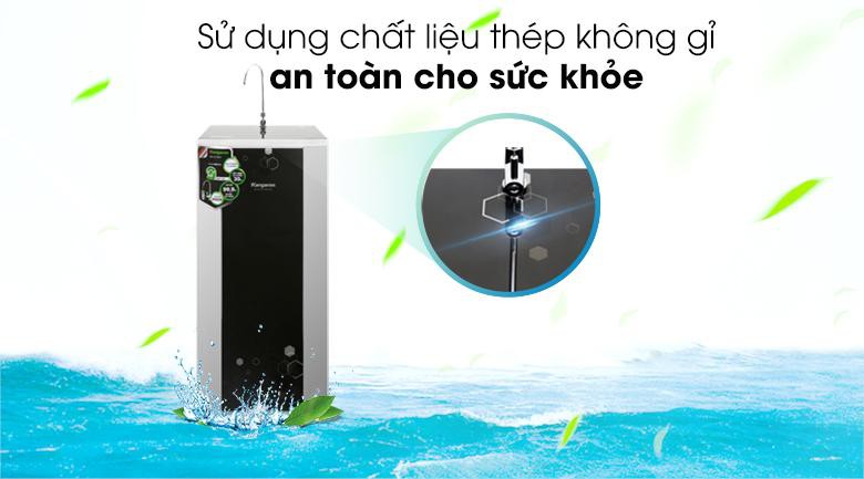 Máy lọc nước RO Kangaroo KG99A VTU 9 lõi  khả năng lọc lên đến 10 - 12 lít/giờ  công nghệ lọc RO