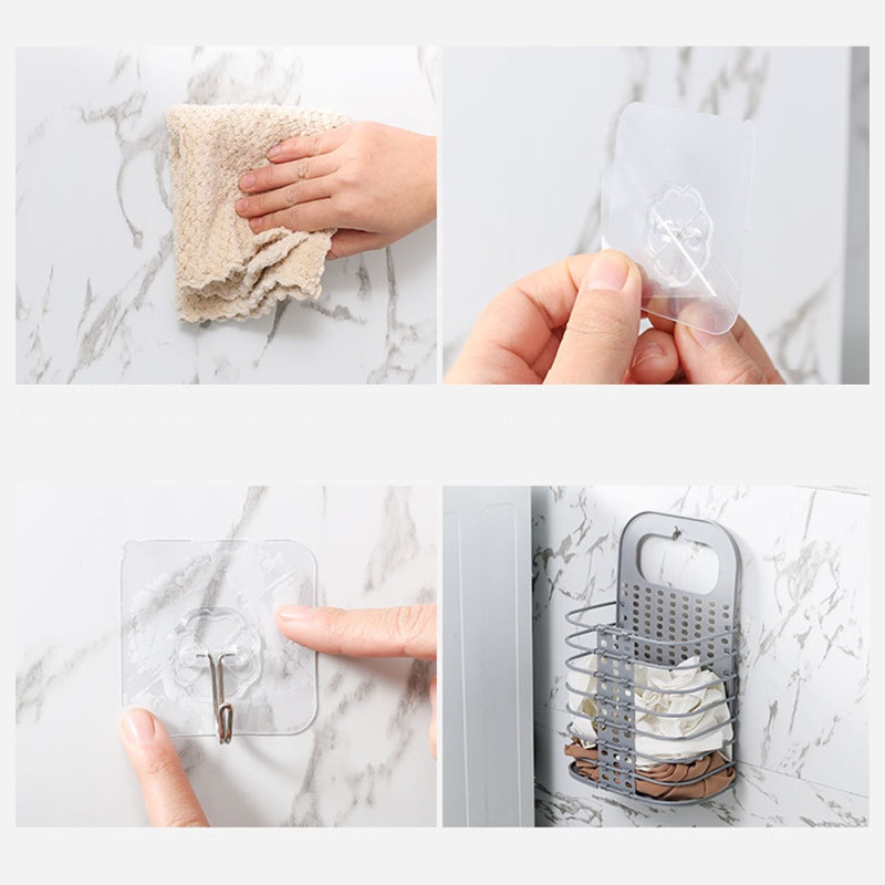 Giỏ Đựng Quần Áo Bẩn Gắn Tường Thoáng Khí Có Thể Gấp Gọn Tiện Dụng