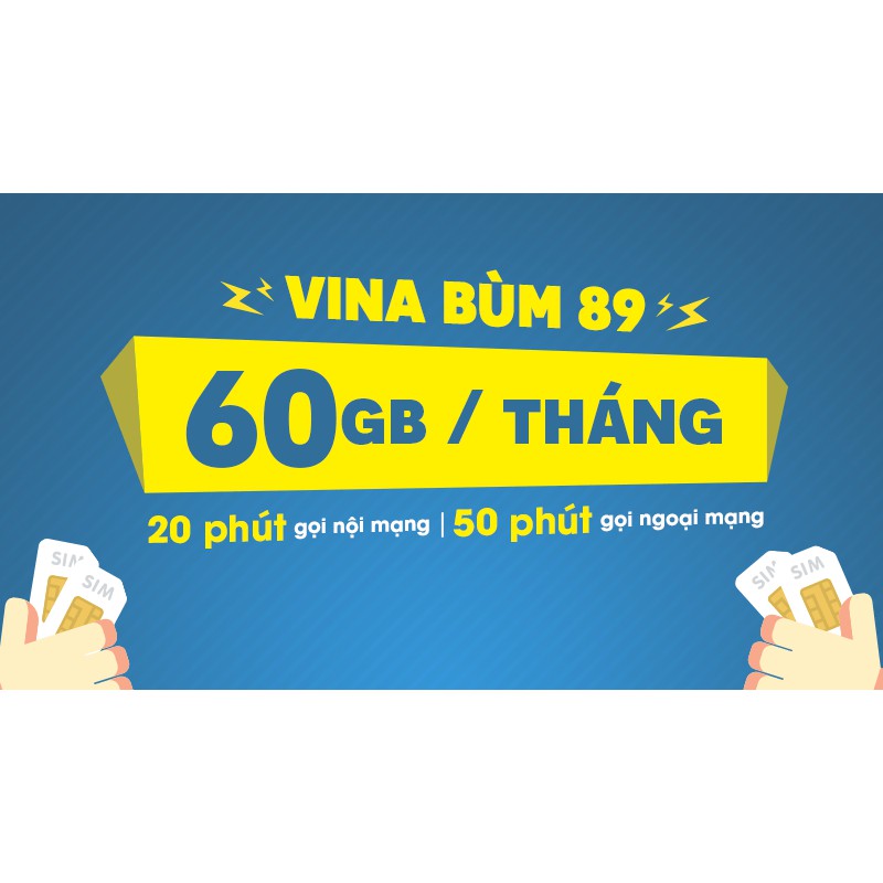 Sim VD89  số đẹp (60GB/thang)