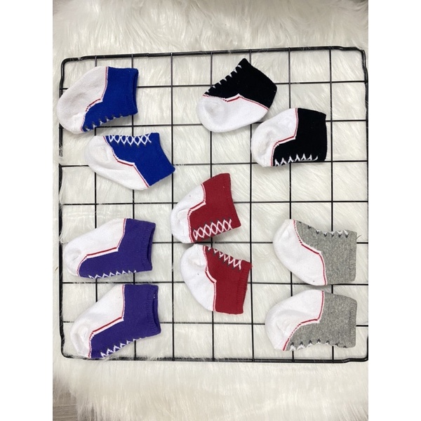 Tất len sơ sinh giả giày cho bé trai/bé gái từ 0-2m