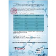 Mensterona - Tăng chất lượng tinh trùng, Giảm dị dạng, Tăng thụ thai.