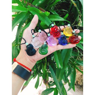 Combo sỉ vòng cổ hồ ly ú Lớn 3cm kèm dây chỉ tết sẵn 1000K