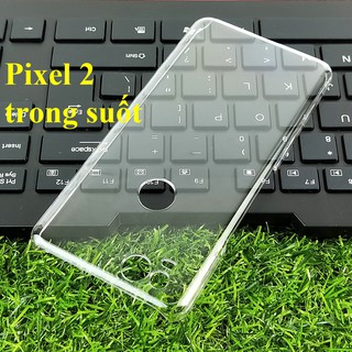 Ốp lưng Pixel 2/ Pixel 2 XL nhựa CỨNG TRONG SUỐT