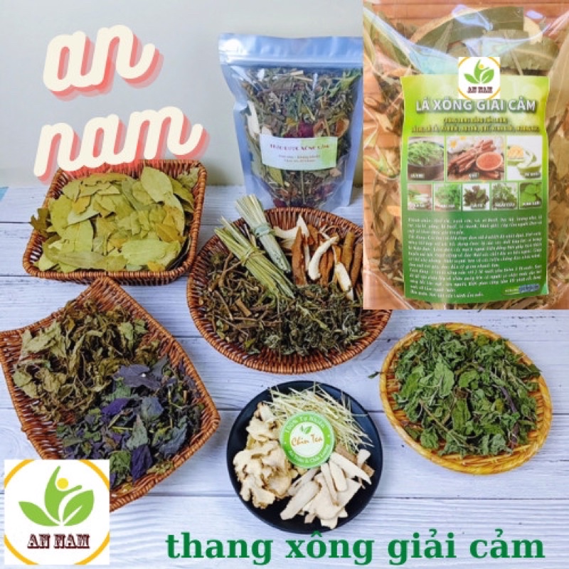 LÁ XÔNG THẢO DƯỢC AN NAM 140g cho xông và tắm