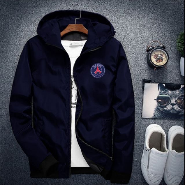 Áo khoác dù nam 2 lớp nón có thể tháo rời size M đến 4XL