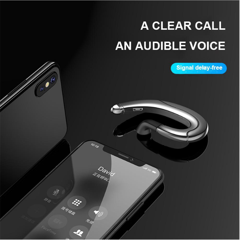 Tai nghe đeo vành tai không dây bluetooth 5.0 có micro kèm phụ kiện #F88