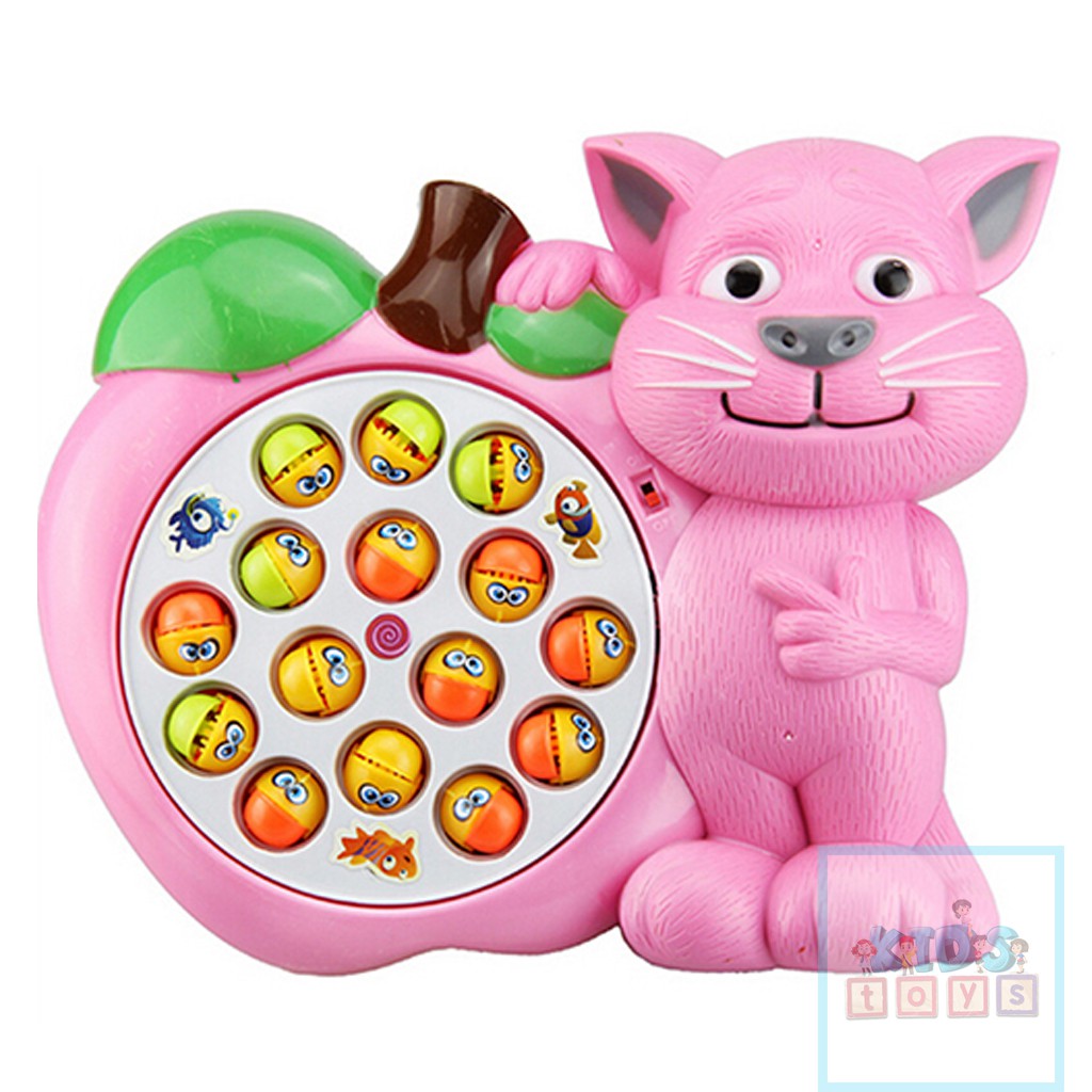 Đồ chơi câu cá và đập chuột chạy pin