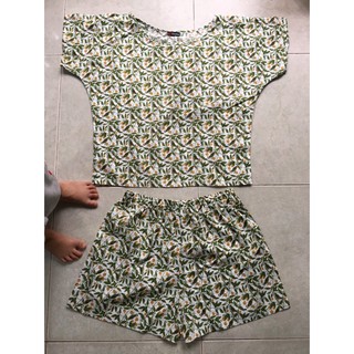 Set quần short - áo tay dơi