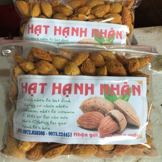 Hạt hạnh nhân ( hạt dẻ rừng )