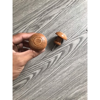 Núm buộc dây vén rèm cửa bằng gỗ