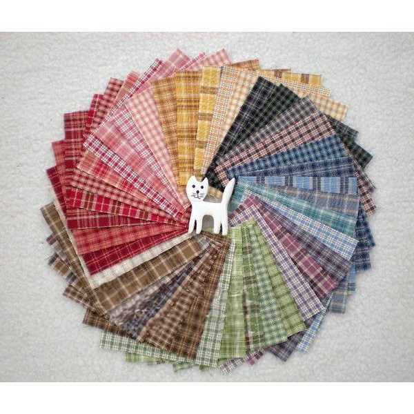 Set 50 Tấm Vải 9 * 12cm 100% cotton Dành Cho Búp Bê