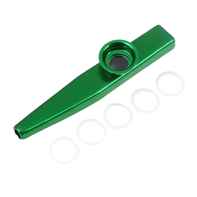 JETTING Kèn kazoo làm từ hợp kim nhôm kèm 5 màng chắn cho trẻ em