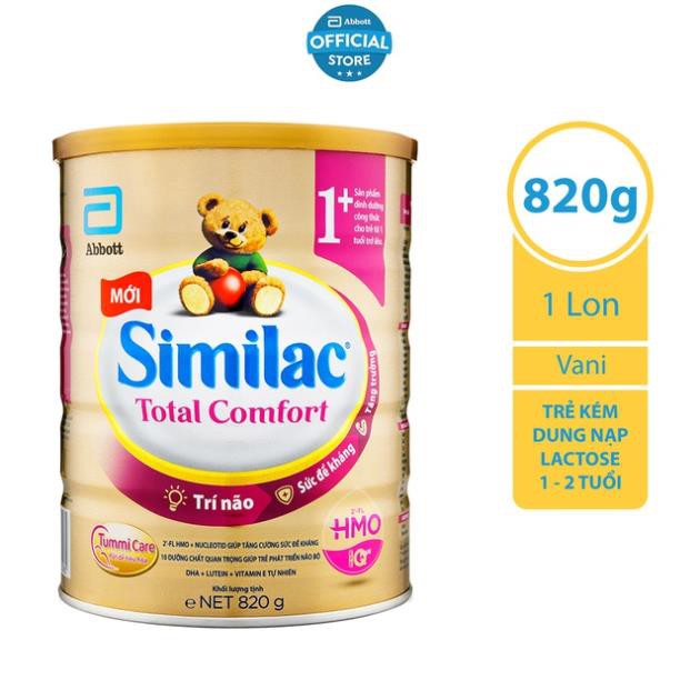 Sữa bột Similac Total Comfort 1+ (HMO) 820g [up]