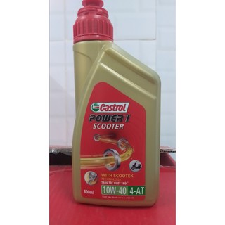 Nhớt Castrol Scooter 10W-40 Xe Tay Ga 800ml