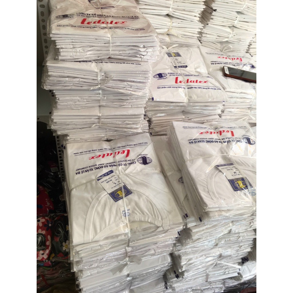 Áo Ba Lỗ May Ô Cộc Tay Nam ❤️HÀNG LOẠI 1❤️ Hàng Xuất Dư 100% Cotton Mát Mịn (Mác Xanh)