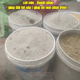 1 kg đất sạch trồng cây cảnh mini (Hỗn hợp đất trộn TRIBAT trồng rau sạch trong chậu)