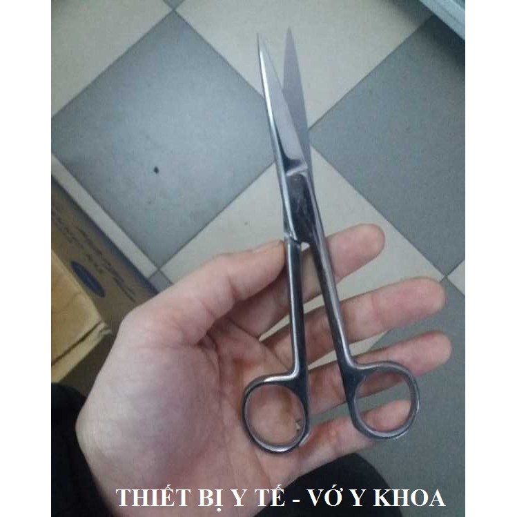 Kéo y tế thép không gỉ thẳng/cong, nhọn Pakistan